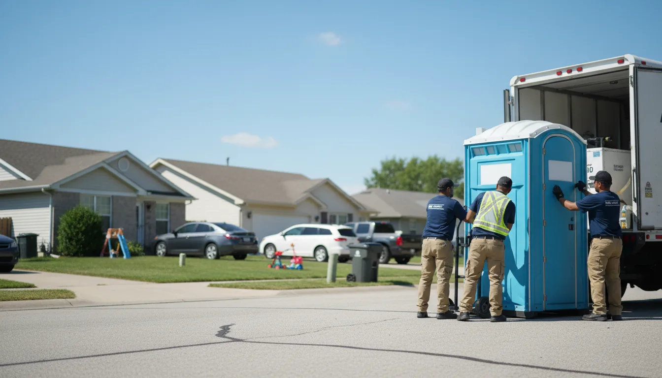 Standard Porta Potty Rentals in Harmon, IL near me